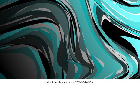 Abstract marble background. Colorful paint fluid waves - Vector
