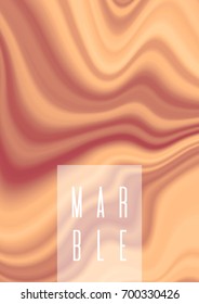 Abstract marble background. Colorful paint fluid wawes