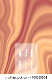 Abstract marble background. Colorful paint fluid wawes