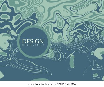 Abstract Marble Background Contour Line Pattern as EPS 10 File