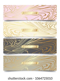 Abstract marble backgrounds for template wedding or invitation, web, banner, card, pattern and wallpaper