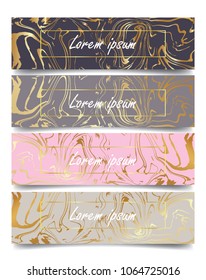 Abstract marble backgrounds for template wedding or invitation, web, banner, card, pattern and wallpaper