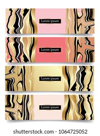 Abstract marble backgrounds for template wedding or invitation, web, banner, card, pattern and wallpaper