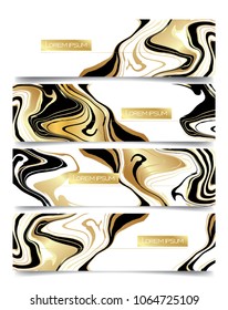 Abstract marble backgrounds for template wedding or invitation, web, banner, card, pattern and wallpaper