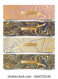 Abstract marble backgrounds for template wedding or invitation, web, banner, card, pattern and wallpaper
