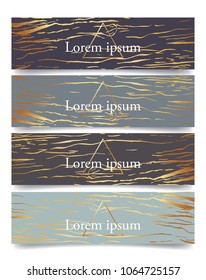 Abstract marble backgrounds for template wedding or invitation, web, banner, card, pattern and wallpaper