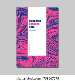 Abstract marble backgrounds, vector ink texture. Paint splash. Colorful fluid. It can be used for poster, brochure, invitation, cover book, catalog. 