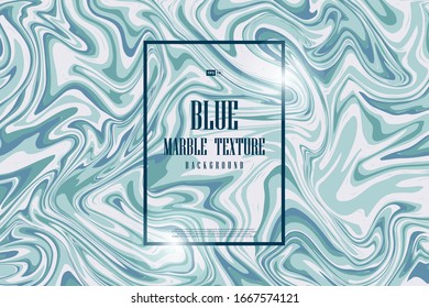 Abstract marble blue turquoise color of water sea background. Use for ad, poster, presentation, copy space of text, template. illustration vector eps10