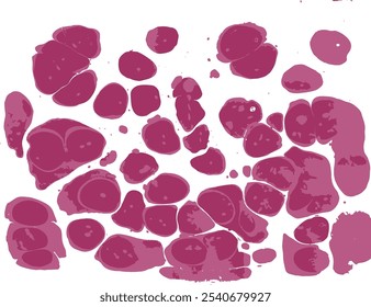 Abstract marble distorted monochrome background purple pink color. Vector ink liquid creative psychedelic pattern