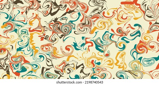 Abstract marble effect graphic trendy vector design 