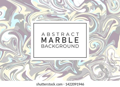 Abstract Marble Fluid Background Template