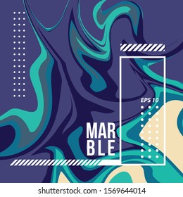 Abstract Marble Liquid Background, Cover, Brochure, Card, Trendy Vector Template