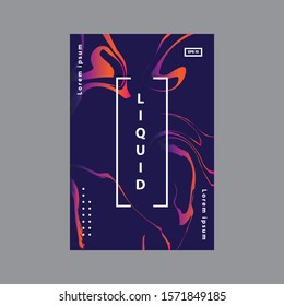 Abstract Marble Liquid Vector Background, Cover, Poster, Flyer, Brochure, Beautiful Color Images