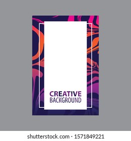 Abstract Marble Liquid Vector Background, Cover, Poster, Flyer, Brochure, Beautiful Color Images