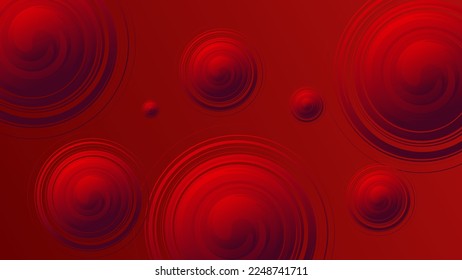 Abstrakter Marmor, luxuriöser roter Hintergrund, modernes Design, Vektorgrafik