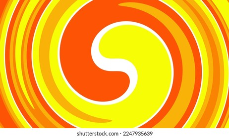 Abstract marble luxury yellow orange background modern design vector