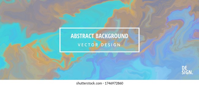 Abstract marble paint background, vector illustration