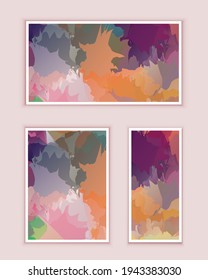 Abstract marble painting that can be used as a trendy background for wallpapers, posters, flyer, cards, brochure, cover, banner. Modern artwork. Marble effect painting