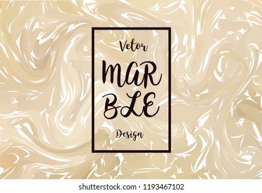 Abstract marble pattern, watercolor marble pattern. Ebru style. Multi Brown colors. Hand drawn vector background. Trendy textile, fabric, wrapping. Aqua ink painting on water.