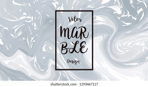 Abstract marble pattern, watercolor marble pattern. Ebru style. White colors. Hand drawn vector background. Trendy textile, fabric, wrapping. Aqua ink painting on water.