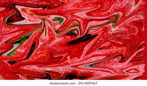Resumen Color Rojo Mármol Color Rojo Fondo Líquido. fondo de color líquido vectorial