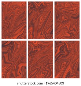 Abstract marble texture background seamless pattern. Liquid ink handmade fluid vector illustration for fabric, posters, cover, wallpaper, banners, etc.