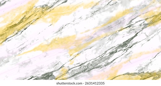 Abstract marble texture background white gold grey isolated on white background	