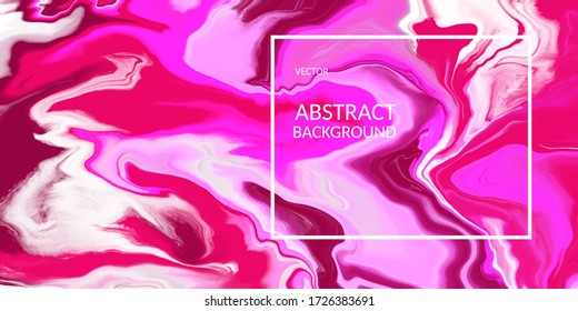 Abstract marble texture, Fluid design backgrounds. Colorful red pink color abstract painting  artwork texture