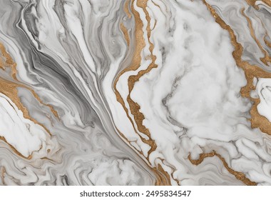 Abstract marble texture gold background