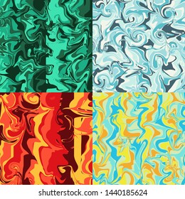 Abstract  marble texture. Vector watercolor pattern background, Ink marble liquid texture. Trendy template for design, party, birthday, wedding, banner, card. Abstract colorful banner