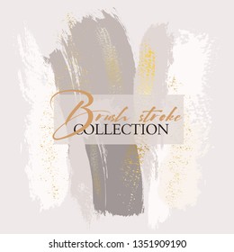 Abstract Marble Trendy Texture in grey Pastel and Gold colors . Trendy Chic Background made in Vector for wallpaper, canvas, wedding, business cards, advertising, wrapping paper, trendy invitations