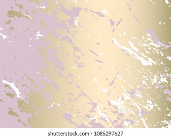 Abstract Marble Trendy Texture in Pastel and Gold colors . Trendy Chic Background made in Vector for wallpaper, textile, wedding, business cards, advertising, wrapping paper, trendy invitations