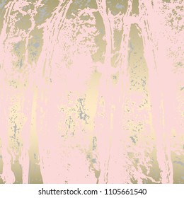 Abstract Marble Trendy Texture in Pastel and Gold colors . Trendy Chic Background made in Vector for wallpaper, textile, wedding, business cards, advertising, wrapping paper, trendy invitations