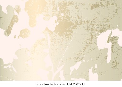 Abstract Marble Trendy Texture in Pastel and Gold colors . Trendy Chic Background made in Vector for wallpaper, canvas, wedding, business cards, advertising, wrapping paper, trendy invitations