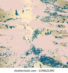 Abstract Marble Trendy Texture in Pastel and Gold colors . Trendy Chic Background made in Vector for wallpaper, textile, wedding, business cards, advertising, wrapping paper, trendy invitations