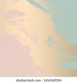 Abstract Marble Trendy Texture in Pastel and Gold colors . Trendy Chic Background made in Vector for wallpaper, canvas, wedding, business cards, advertising, wrapping paper, trendy invitations