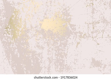 Abstract Marble Trendy Texture in Pastel and Gold colors . Trendy Chic Background made in Vector for wallpaper, canvas, wedding, business cards, advertising, wrapping paper, trendy invitations