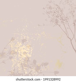 Abstract Marble Trendy Texture in Pastel and Gold colors . Trendy Chic Background made in Vector for wallpaper, canvas, wedding, business cards, advertising, wrapping paper, trendy invitations