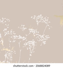 Abstract Marble Trendy Texture in Pastel and Gold colors . Trendy Chic Background made in Vector for wallpaper, canvas, wedding, business cards, advertising, wrapping paper, trendy invitations