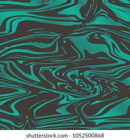 Abstract marbled textural background for product design. Modern current ink. Vector illustration. Fashion textiles, fabric, packaging. Vector.