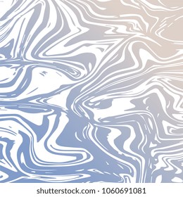 Abstract marbled textural background for product design. Watercolor marble pattern. Vector illustration. Fashion textiles, fabric, packaging. Vector.