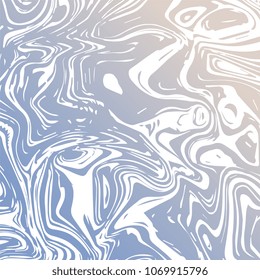 Abstract marbled textural background for product design. Watercolor marble pattern. Vector illustration. Fashion textiles, fabric, packaging. Vector.