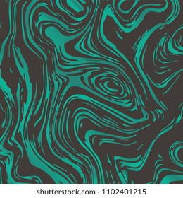 Abstract marbled textural background for product design. Modern current ink. Vector illustration. Fashion textiles, fabric, packaging. Vector.