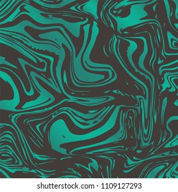 Abstract marbled textural background for product design. Modern current ink. Vector illustration. Fashion textiles, fabric, packaging. Vector.