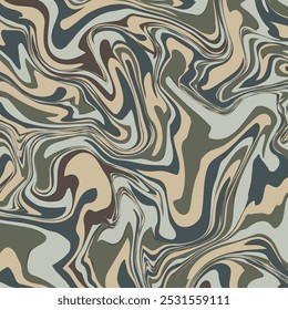 Abstract marbled textural background for product design. Watercolor marble pattern. Vector illustration. Fashion textiles, fabric, packaging. Vector.