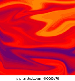 Abstract Marbling background. Template of vectorized texture, mixture of paints