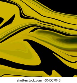 Abstract Marbling background. Template of vectorized texture, mixture of paints.