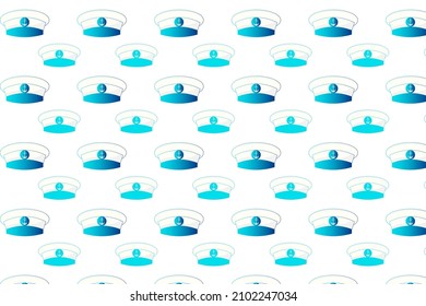 Abstract Marine Cap Pattern Background