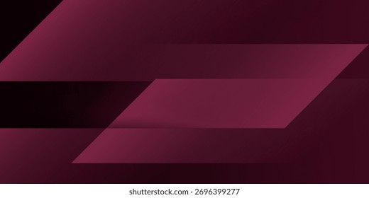 Fondo geométrico marrón Abstractas con Formas en capas diagonales. Concepto de Tecnología futurista