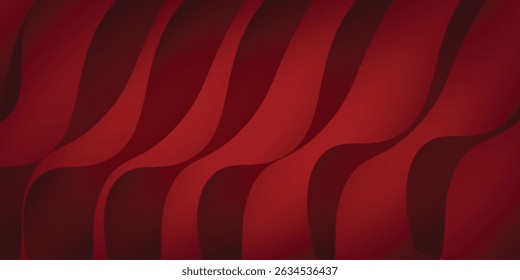 Abstract maroon wave background. Design templates like background, landing page, poster